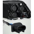 Комплект черной головной оптики серии PRO на DODGE Ram